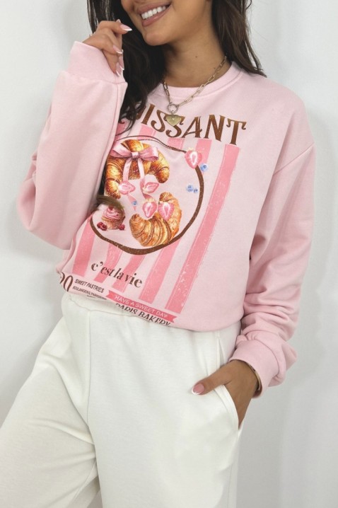 ALEXENIA PUDRA női felső, Szín: púderrózsaszín, IVET.HU - A te online butikod.