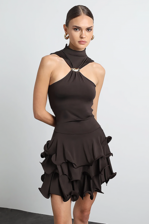 TSVETOLZA ruha, Szín: barna, IVET.HU - A te online butikod.