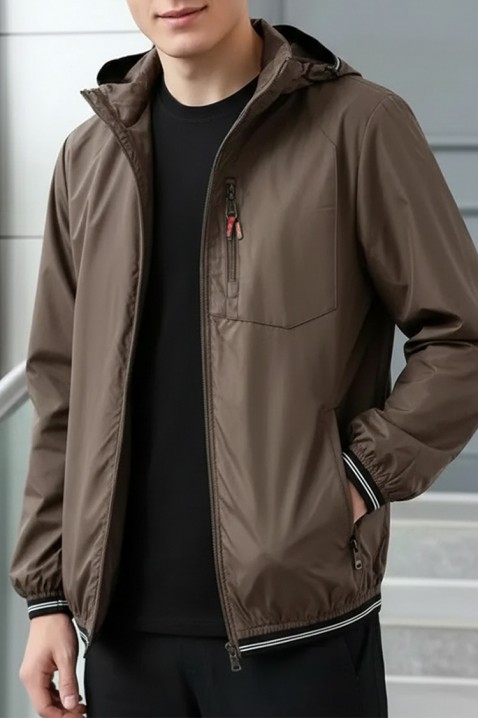 ZORMENFO BROWN férfi dzseki, Szín: világosbarna, IVET.HU - A te online butikod.