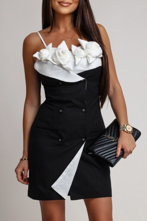 IVENITA BLACK ruha, Szín: fekete, IVET.HU - A te online butikod.