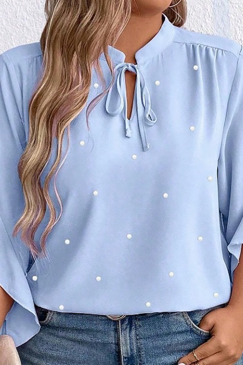 ELISANDRINA SKY női blúz, Szín: világoskék, IVET.HU - A te online butikod.