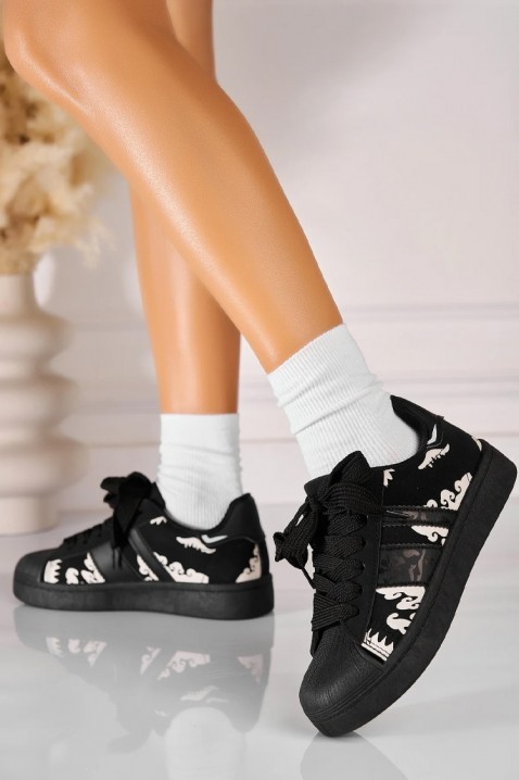 NORFINA BLACK női tornacipő, Szín: fekete, IVET.HU - A te online butikod.