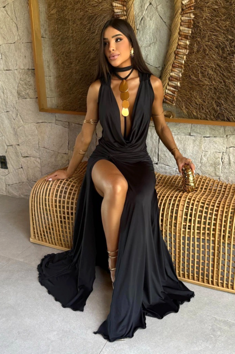 GIZELDA ruha, Szín: fekete, IVET.HU - A te online butikod.