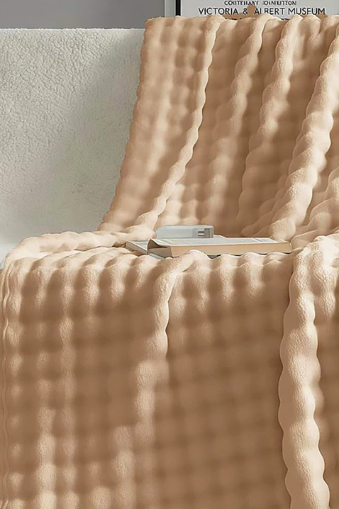 DIMFELDA BEIGE 160x200 cm takaró, Szín: bézs, IVET.HU - A te online butikod.