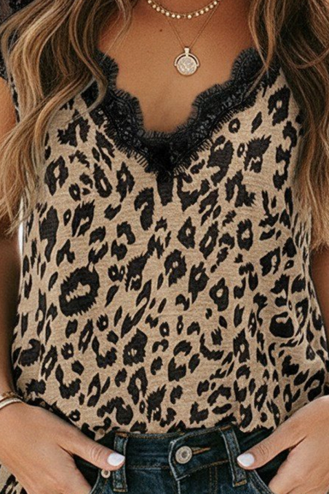 ADRIANITA top, Szín: leopárdmintás, IVET.HU - A te online butikod.