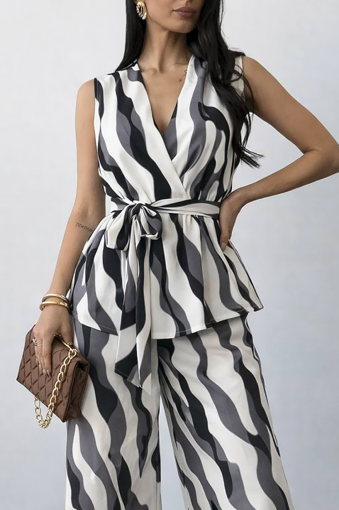 NAVIELA BLACK szett, Szín: fekete és fehér, IVET.HU - A te online butikod.