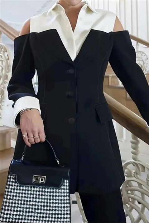 FLORDINZA blézer, Szín: fekete, IVET.HU - A te online butikod.