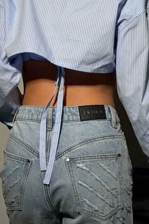 ELRINZA női blúz, Szín: világoskék, IVET.HU - A te online butikod.