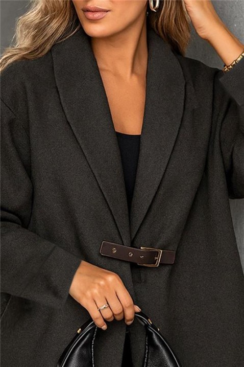 JERTOLFA BLACK kabát, Szín: fekete, IVET.HU - A te online butikod.