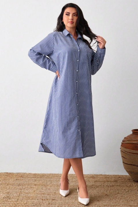 EMILEA ruha, Szín: kék és fehér, IVET.HU - A te online butikod.