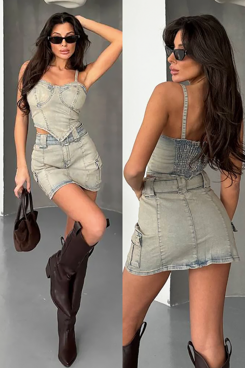 DENIVELDA szett, Szín: világoskék, IVET.HU - A te online butikod.