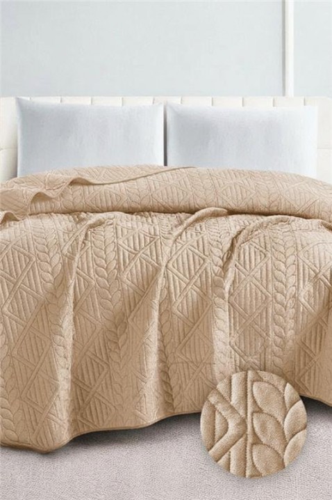 BORFELVA ECRU 200х220 cm ágytakaró, Szín: ekrü, IVET.HU - A te online butikod.