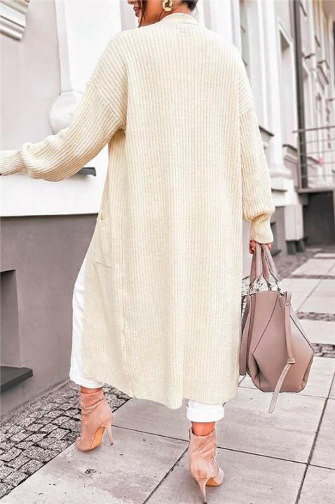 MADELZA kardigán, Szín: ekrü, IVET.HU - A te online butikod.