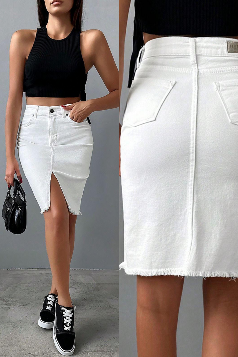 VELNINZA szoknya, Szín: fehér, IVET.HU - A te online butikod.