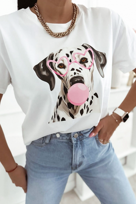 MARGINZA WHITE póló, Szín: fehér, IVET.HU - A te online butikod.