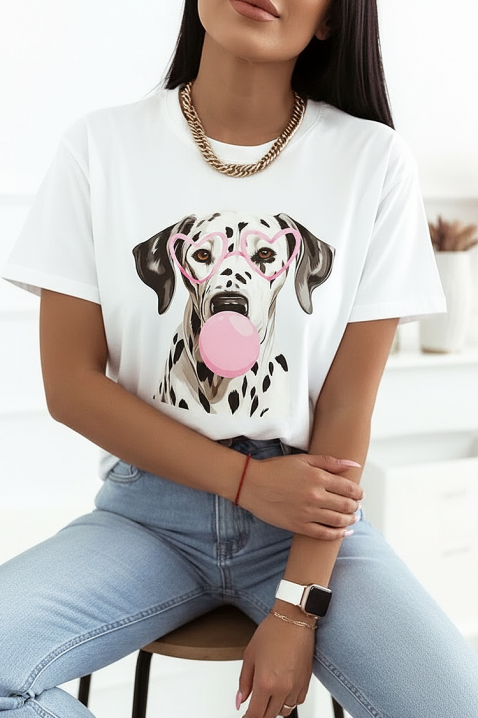 MARGINZA WHITE póló, Szín: fehér, IVET.HU - A te online butikod.