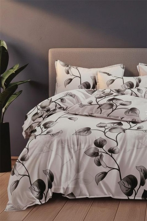 MULENZA ágyneműgarnitúra 200x220 cm pamut - 4 darabos, Szín: fehér, IVET.HU - A te online butikod.