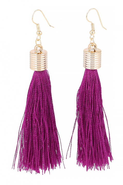 LILANDINZA fülbevaló, Szín: lila, IVET.HU - A te online butikod.