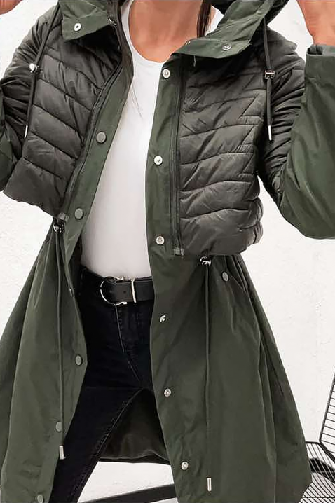 EMEFIDA KHAKI kabát, Szín: khaki, IVET.HU - A te online butikod.