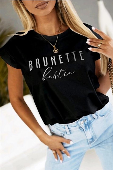 BRUNINZA poló, Szín: fekete, IVET.HU - A te online butikod.