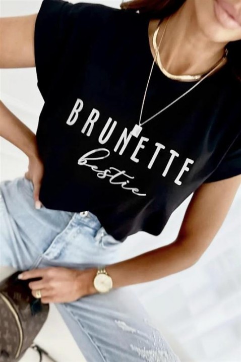 BRUNINZA poló, Szín: fekete, IVET.HU - A te online butikod.