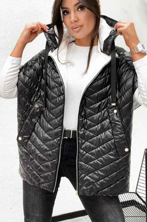 AMELINDA BLACK mellény, Szín: fekete, IVET.HU - A te online butikod.