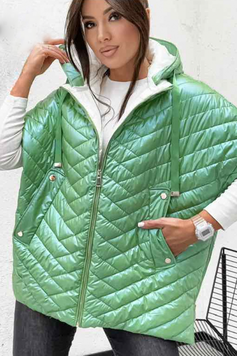 AMELINDA GREEN mellény, Szín: zöld, IVET.HU - A te online butikod.