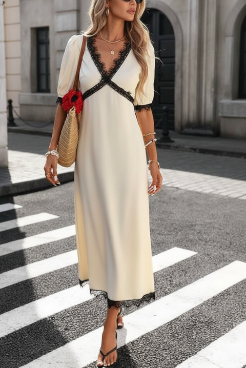 CAROLINZA ruha, Szín: ekrü, IVET.HU - A te online butikod.