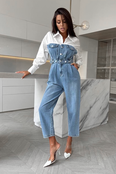 MOLVELZA overál, Szín: kék, IVET.HU - A te online butikod.