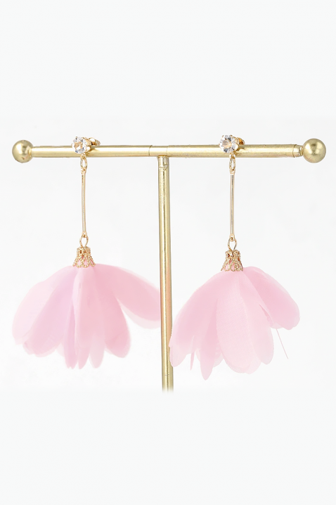 ORABELZA fülbevaló, Szín: púderrózsaszín, IVET.HU - A te online butikod.