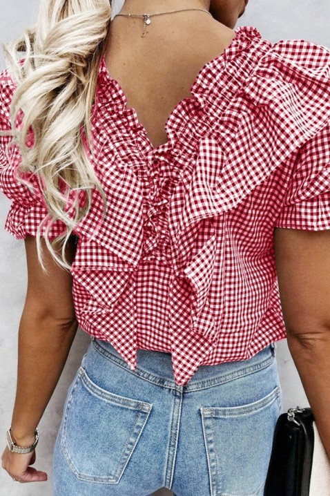 OLIANZA top, Szín: piros, IVET.HU - A te online butikod.