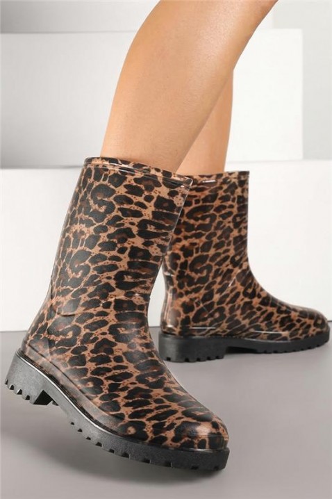 JORSELFA gumicsizma, Szín: leopárdmintás, IVET.HU - A te online butikod.