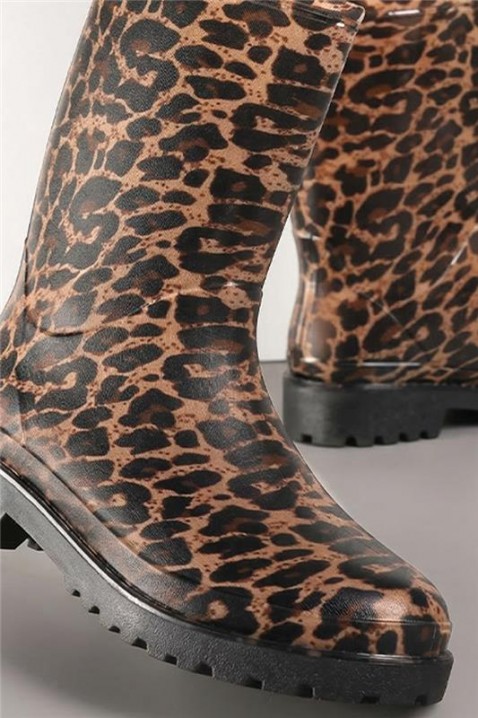 JORSELFA gumicsizma, Szín: leopárdmintás, IVET.HU - A te online butikod.