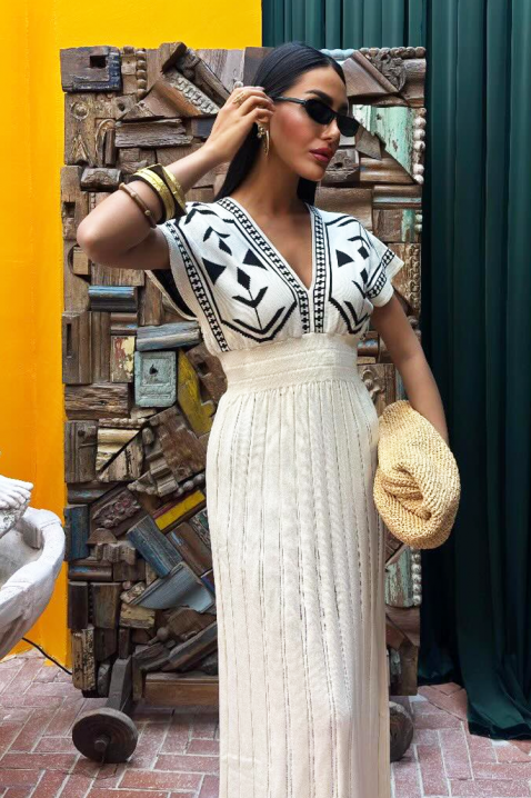 EMPERALZA ECRU ruha, Szín: ekrü, IVET.HU - A te online butikod.