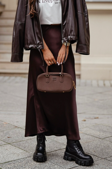 ADEMISA BROWN szoknya, Szín: barna, IVET.HU - A te online butikod.