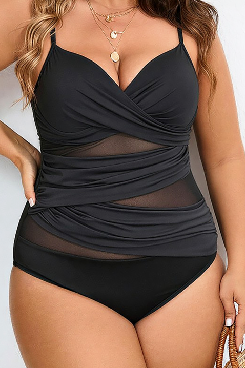 PETISIA egyrészes fürdőruha, Szín: fekete, IVET.HU - A te online butikod.