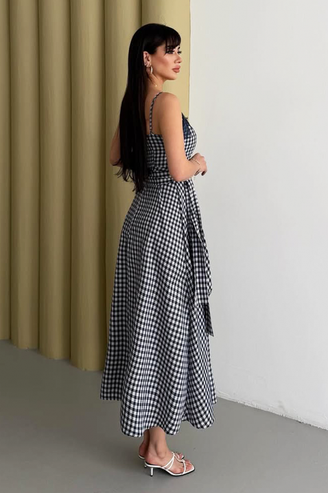 ALEKSINIA WHITE ruha, Szín: fekete és fehér, IVET.HU - A te online butikod.