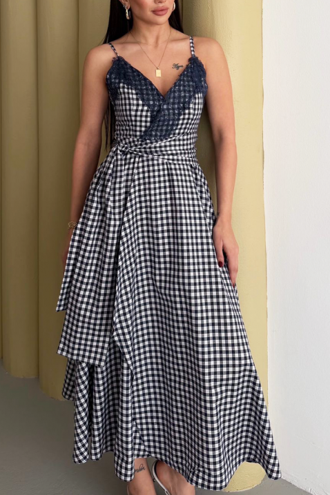 ALEKSINIA WHITE ruha, Szín: fekete és fehér, IVET.HU - A te online butikod.