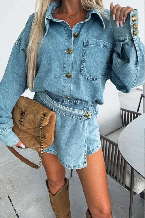 MELISINA szett, Szín: világoskék, IVET.HU - A te online butikod.