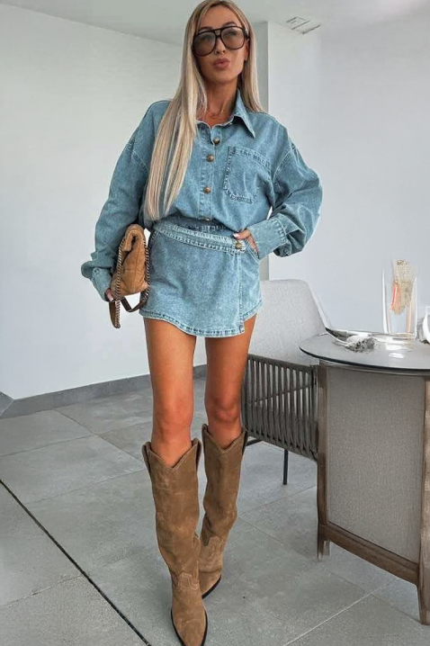 MELISINA szett, Szín: világoskék, IVET.HU - A te online butikod.