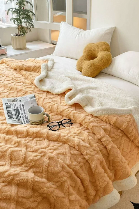 ERTIOLJA SÁRGA 200x220 cm ágytakaró, Szín: sárga, IVET.HU - A te online butikod.