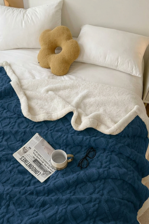 ERTIOLJA NAVY 200x220 cm ágytakaró, Szín: sötétkék, IVET.HU - A te online butikod.