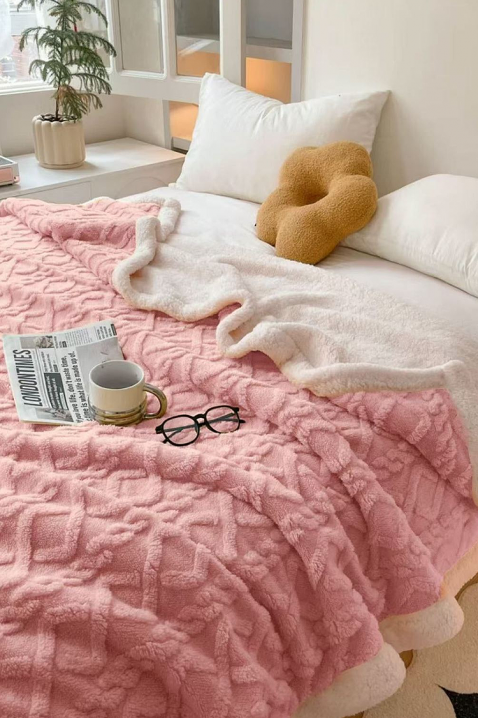 ERTIOLJA RÓZSASZÍN 200x220 cm ágytakaró, Szín: rózsaszín, IVET.HU - A te online butikod.