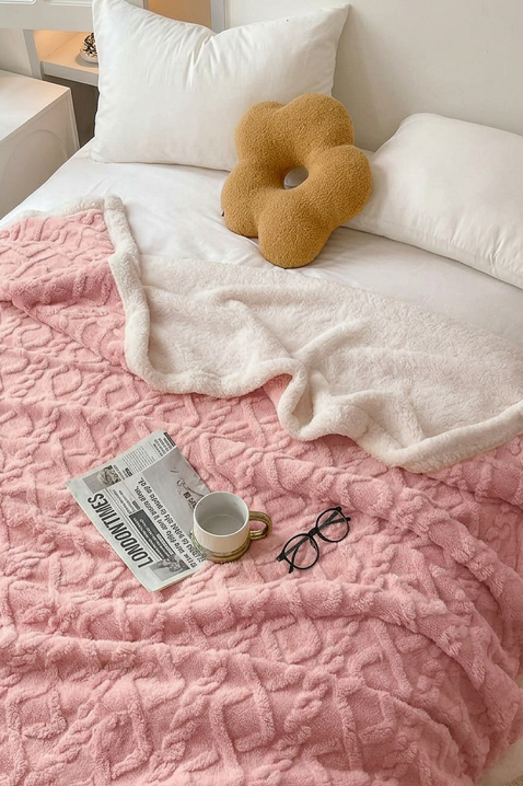 ERTIOLJA RÓZSASZÍN 200x220 cm ágytakaró, Szín: rózsaszín, IVET.HU - A te online butikod.