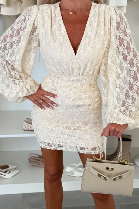 ALERZONA ECRU ruha, Szín: ekrü, IVET.HU - A te online butikod.