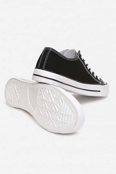 FRANCO BLACK férfi tornacipő, Szín: fekete, IVET.HU - A te online butikod.