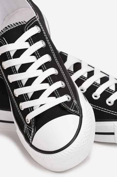 FRANCO BLACK férfi tornacipő, Szín: fekete, IVET.HU - A te online butikod.