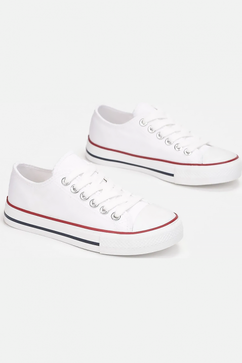 FRANCO WHITE férfi tornacipő, Szín: fehér, IVET.HU - A te online butikod.