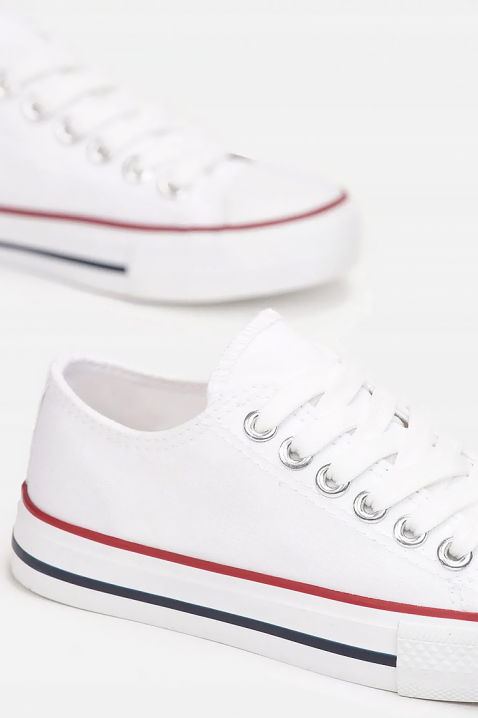 FRANCO WHITE férfi tornacipő, Szín: fehér, IVET.HU - A te online butikod.