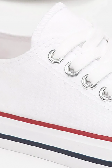 FRANCO WHITE férfi tornacipő, Szín: fehér, IVET.HU - A te online butikod.